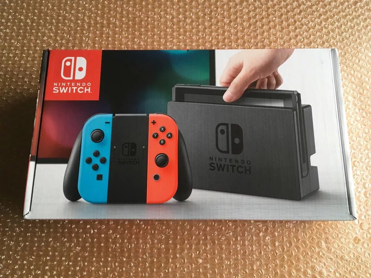 Как включить nintendo switch. Nintendo Switch 32 GB Neon. Нинтендо свитч синий. Нинтендо свитч красный. Нинтендо свитч выключатель.