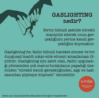 Mete Sefa Uysal on Twitter: "Gaslighting nedir? https://t.co/NOe5o8Qmv...