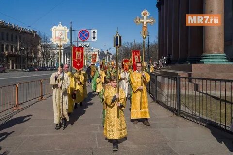 В петербурге прошел крестный ход