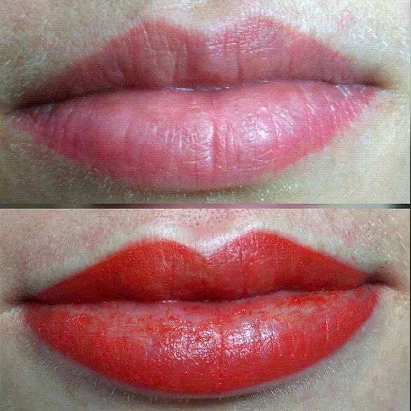 Когда проявляется цвет после перманентного макияжа губ. Губы после перманентного макияжа. Перманентный макияж губ карамельный цвет. Перманентный макияж губ до и после заживления. Перманентный макияж губ красный.