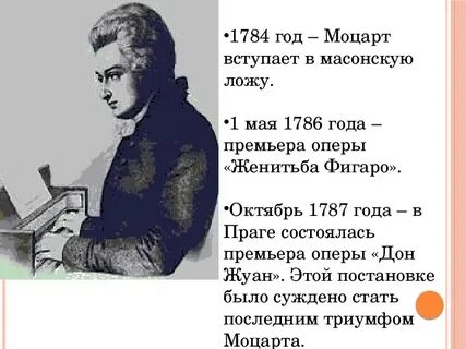 Анализ моцарта