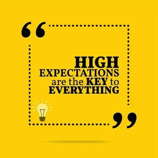 Expect being