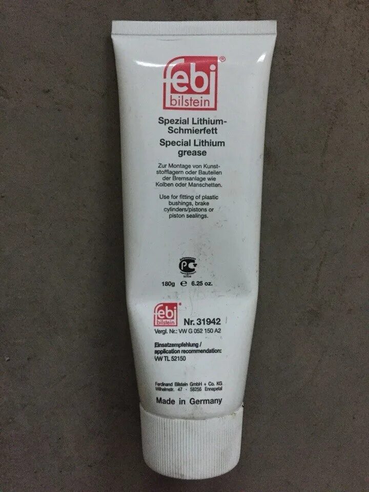 Febi 31942 смазка для суппортов. G052150a2 смазка. Febi 31942 смазка. Смазка febi 26711. Смазка литиевая lithium grease 40g.