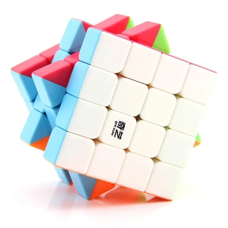 X4 cube. Куб из 4 секций. 4x4x4 Cube. Кубик с цифрой 4. Головоломки с 4 кубиками.