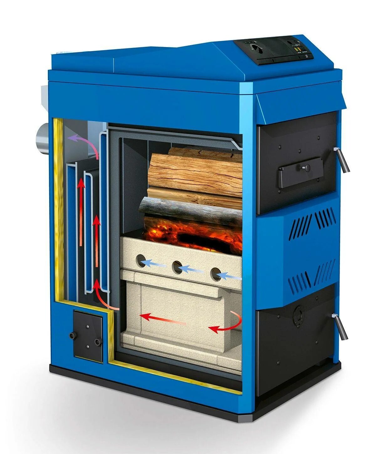 Комбинированные котлы отопления дрова газ. Работа котла на дровах. Печь пиролизного горения. Котел теплодар куппер. Зевс котел длительного горения 15.