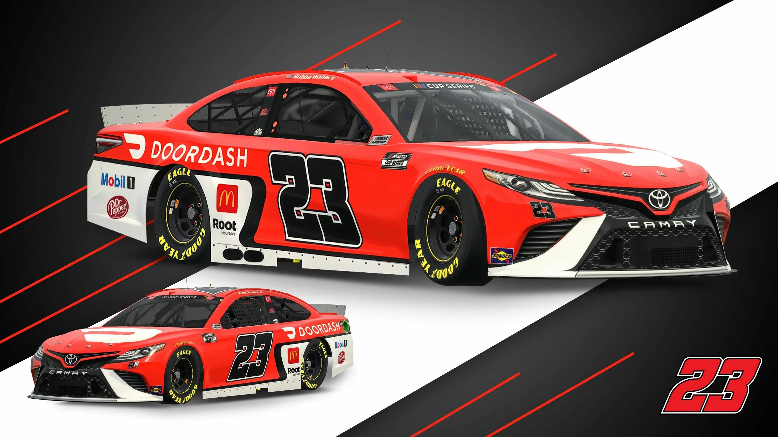 Рейсинг кар 2025. Тойота наскар 2025. наскар 23. машины наскар 2025. nascar toyota camry 2025.