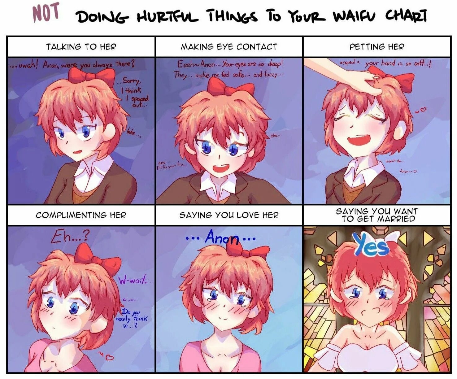 Making her