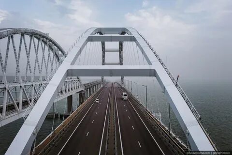 Крымский мост самый длинный
