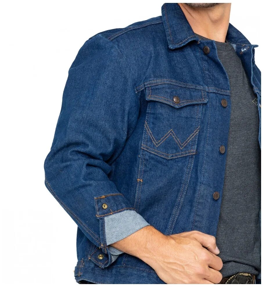 Вранглер мужские купить джинсовые. Wrangler Jacket 74145pw. Джинсовка Wrangler authentic Western. Wrangler Denim Jacket 74145pw. Wrangler Denim Jean Jacket - 74145pw.