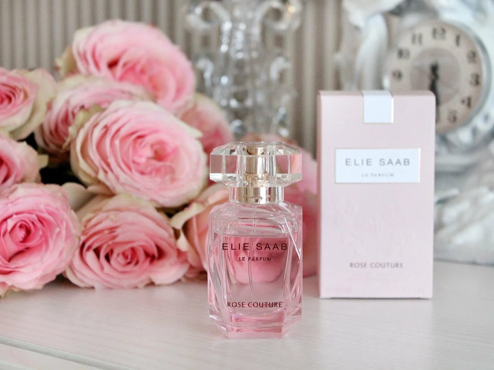 Очень нежные ароматы. Elie Saab духи Rose. Эли Сааб Роуз Кутюр. Парфюм Эль Сааб Ле Кутюр.