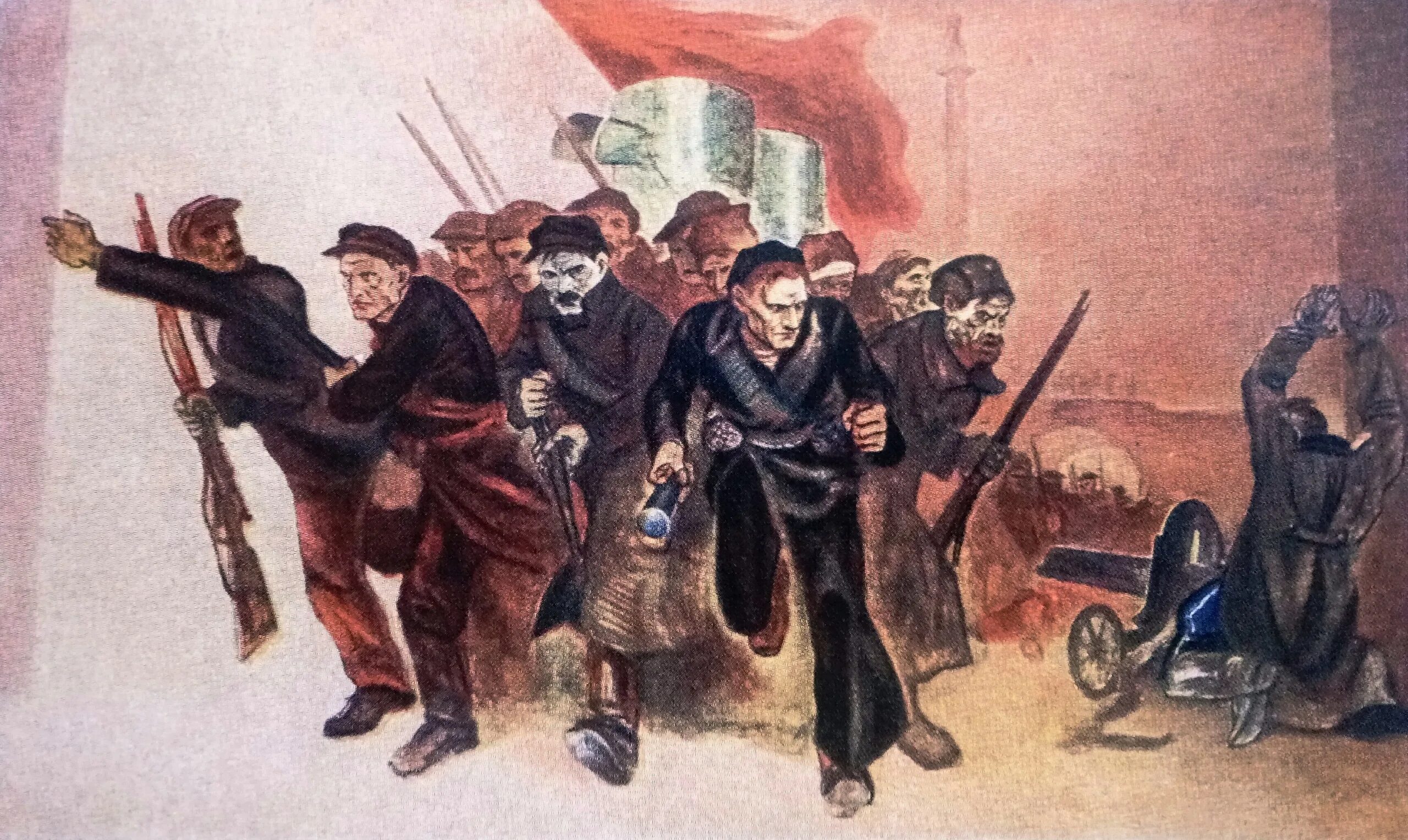 Движение большевиков. Картина Большевик. Бандиты 1917. Острые большевики.