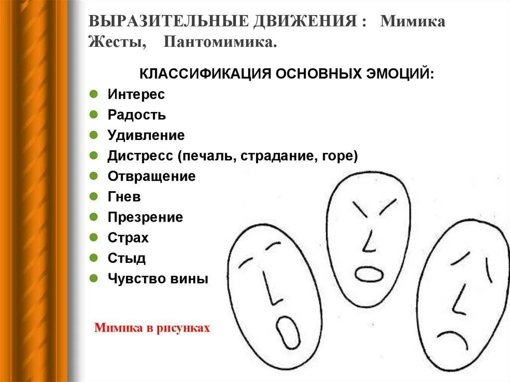 Характеристика мимики. Выразительность мимики. язык мимики и жестов. язык эмоций и чувств (мимика). жесты мимика пантомимика.