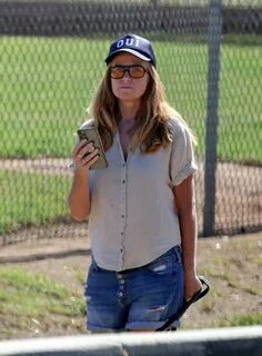 PATSY PALMER in Denim Shorts Out in Malibu 08302022.