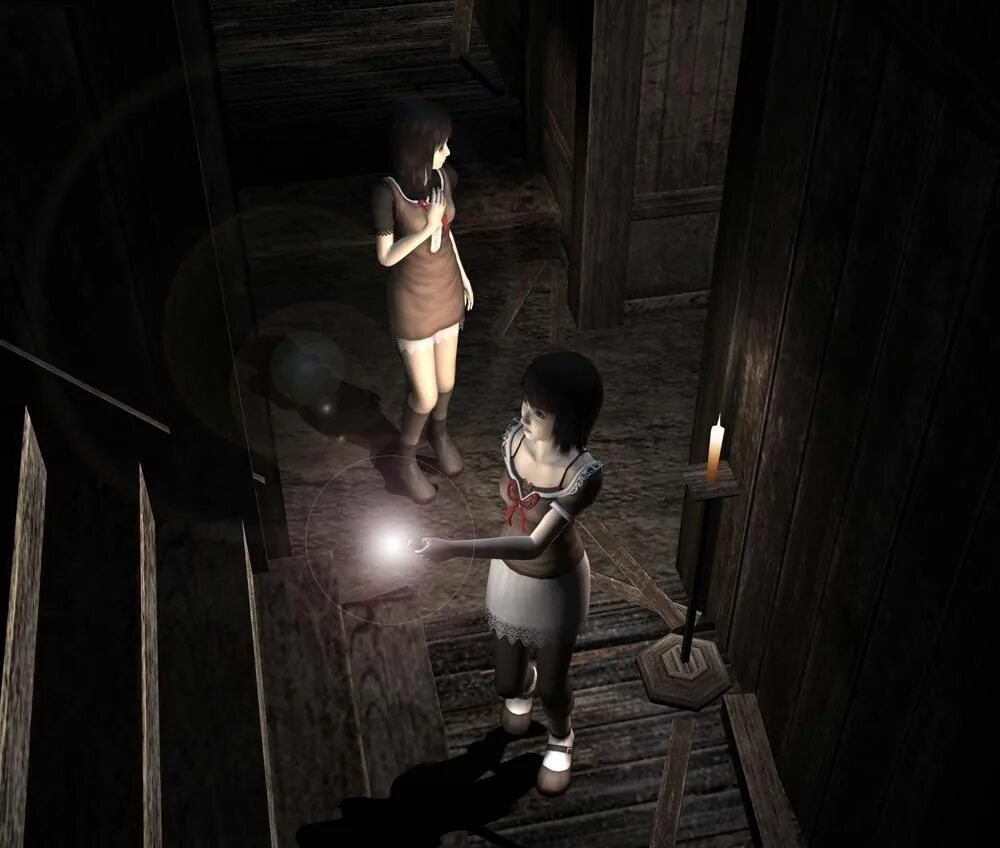 Игра девочка с братом. Fatal frame 2 Crimson Butterfly. Project Zero 2 Crimson Butterfly. Project Zero 2 ps2.