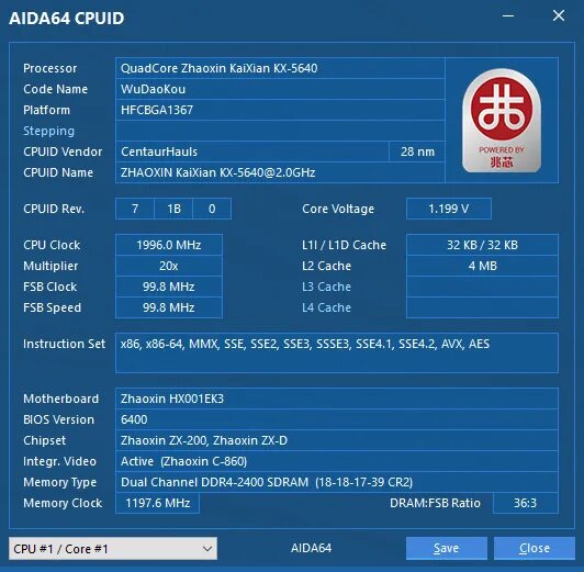 Cpuid биос. Aida64 cpuid. zhaoxin процессор. aida64 cpuid 5800x. zhaoxin kaixian kx-6640ma@2.2+ghz.