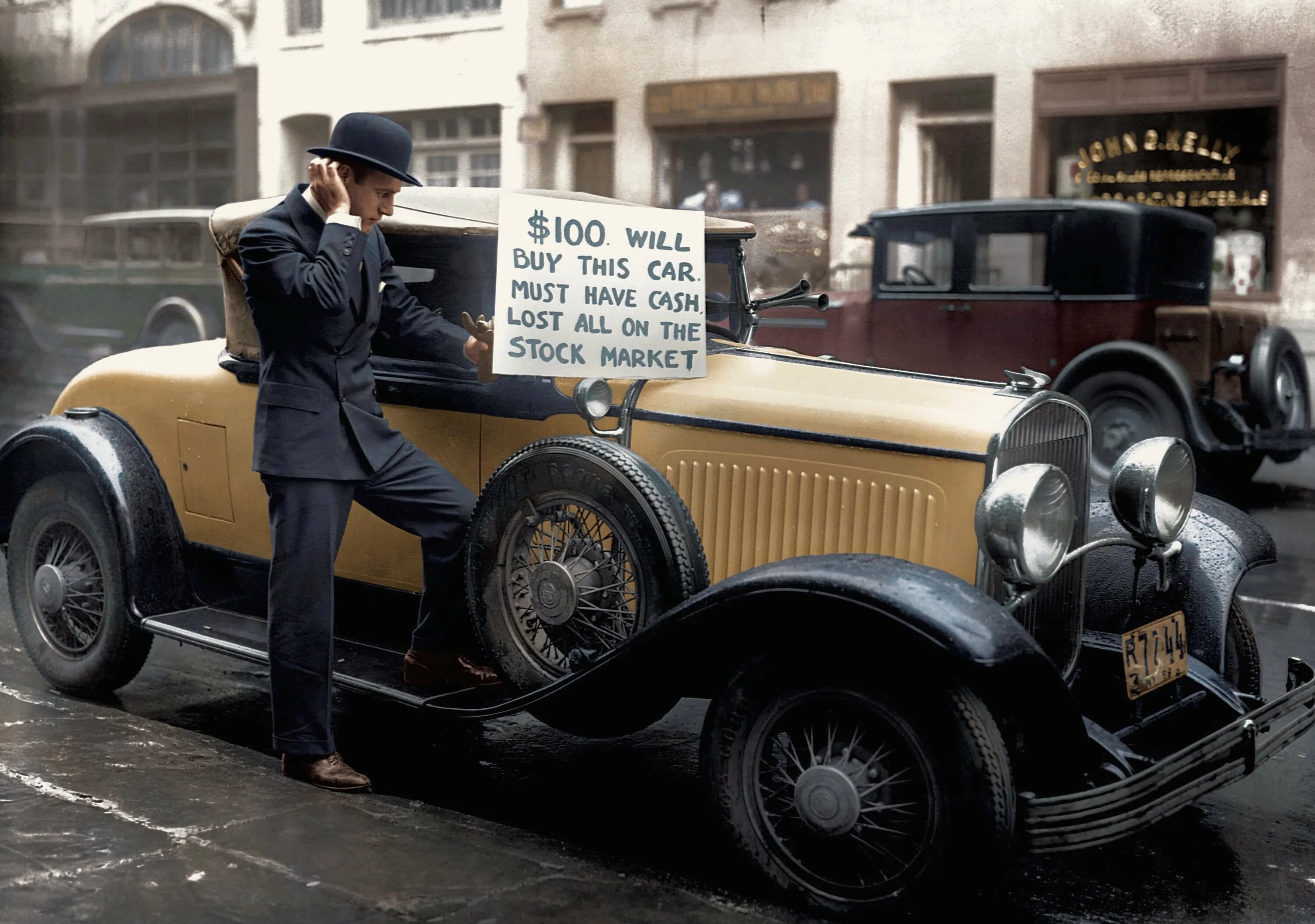 We buy a new car on tuesday. Нью Йорк в 1929 году. Крах Уолл стрит 1929. Великая депрессия Нью Йорк. Великая депрессия в США.