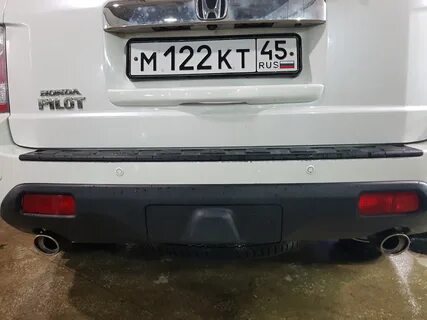 Туманка в задний бампер