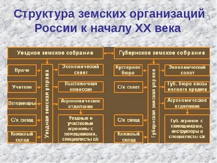 Земские органы управления