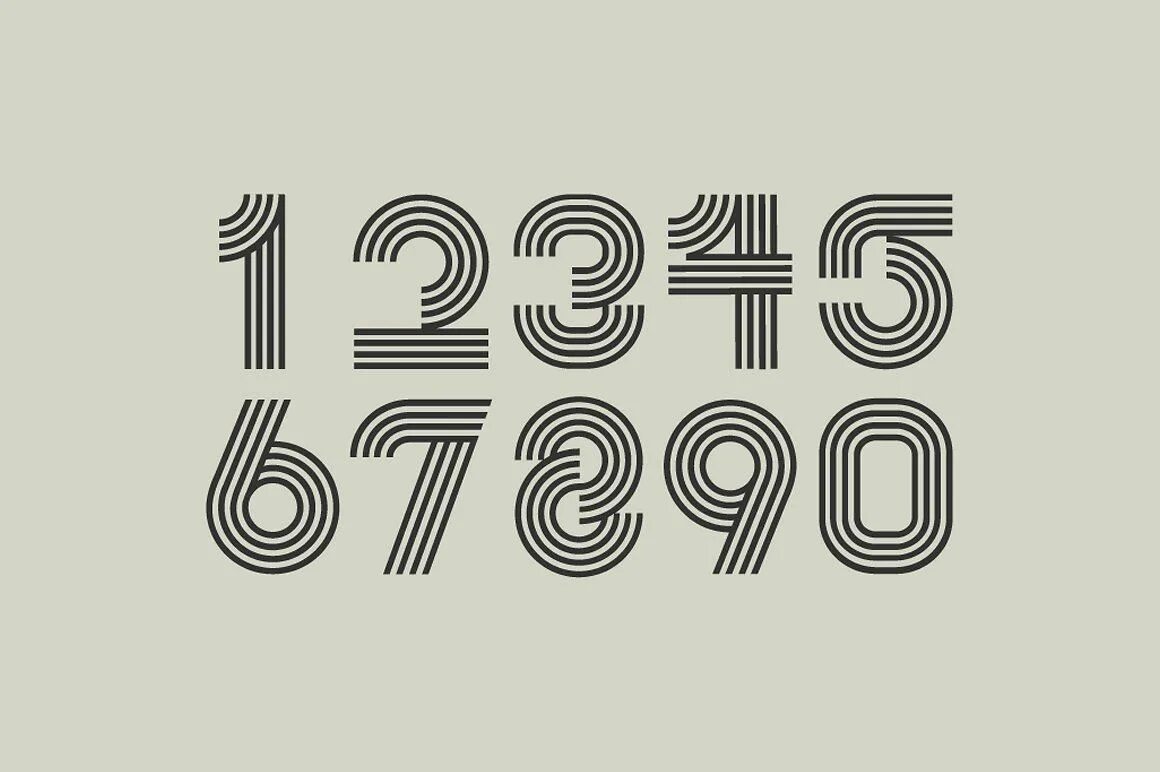 Numbers fonts. Шрифты цифр. Шрифт из трех полос. Шрифт numbers. Шрифты в стиле Digital.