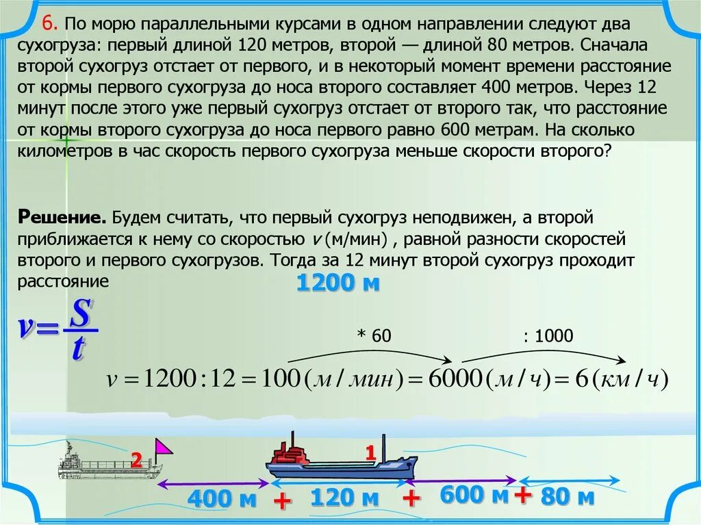 На 6 минут после чего
