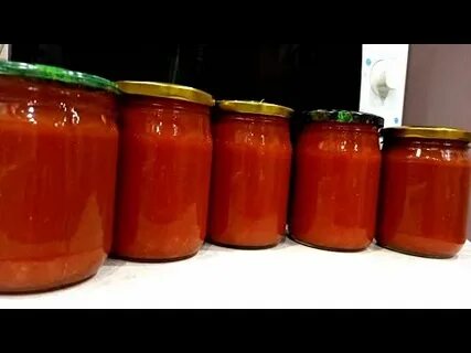 Самый вкусный кетчуп из помидор