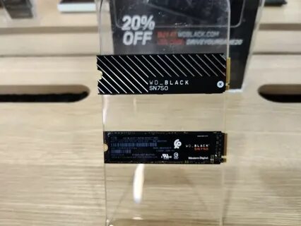 Wd black sn750