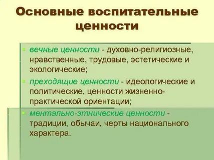 Эстетические духовные ценности