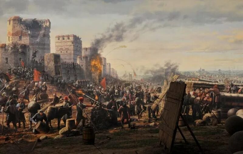 Штурм константинополя 1453 мехмед 2. Константинополь 2. Осада мехмеда 1453 константинополь. Константинополь 2. Константинополь 1453.