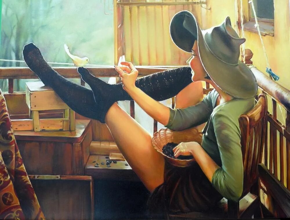 Нина рыбарик. Внешность бывает обманчива. Владимир ленский иллюстрации. Много мыслей. Мысли в голове.