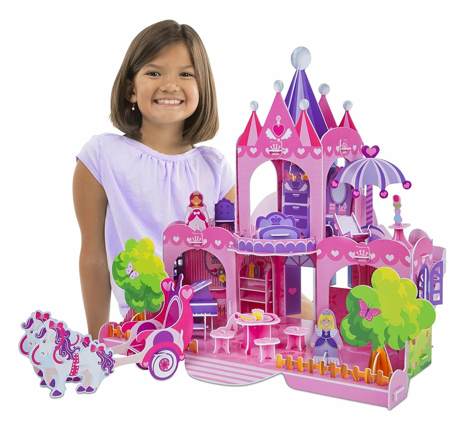 Подарок на 7 лет. Пазл "кукольный домик" 3d. Пазл Melissa Doug замок. Melissa & Doug складной замок принцессы 1263. 3д пазл кукольный домик.