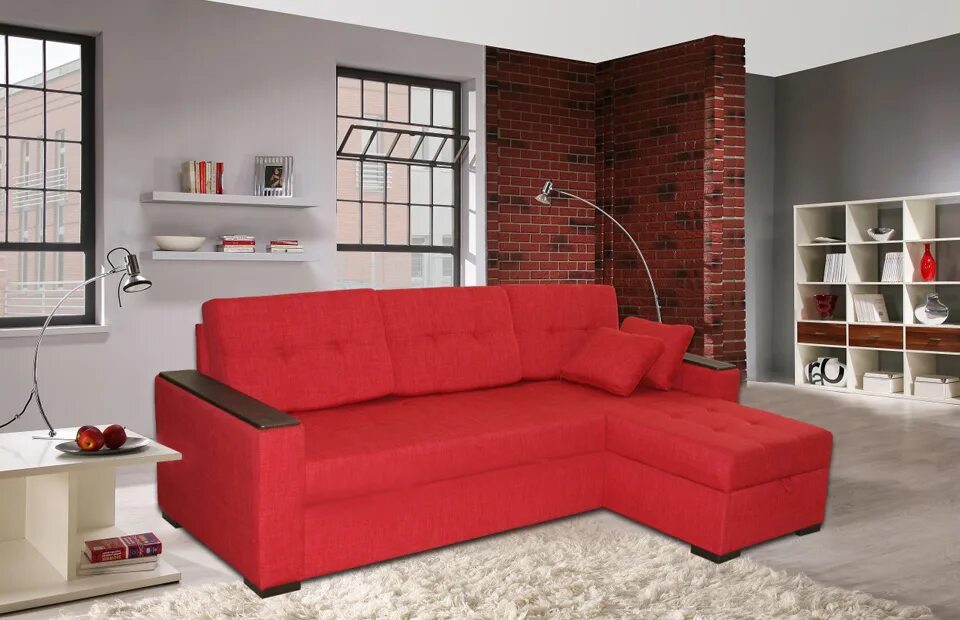Мебель град диван. Монако 1 Мебельград. Диван угловой Монако Мебельград. Красный угловой диван. Угловые диваны для зала.