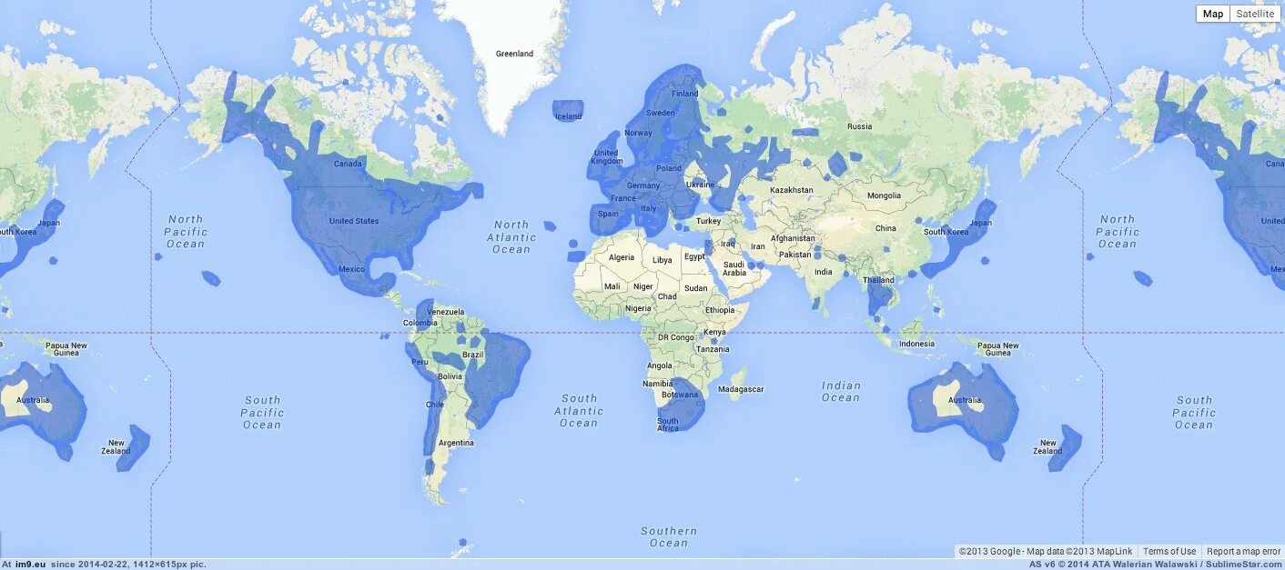 Мировой океан на карте гугл. Google Maps тихий океан. Индийский океан Google Maps.