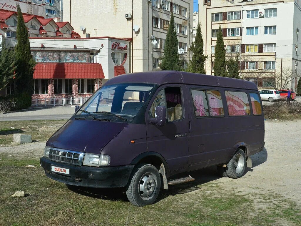 Купить б/у ГАЗ ГАЗель (3302) бензин механика в Москве: фиолетовый изотермический