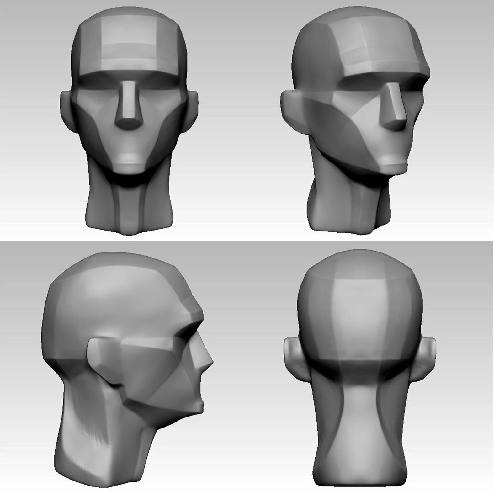 Head forms. Обрубовка головы 3d. Обрубовка Шон. Модель головы для рисования. Макет головы.