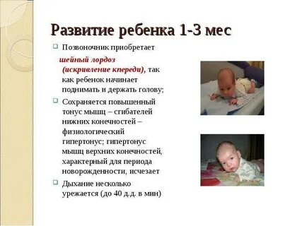 Симптомы в первый месяц