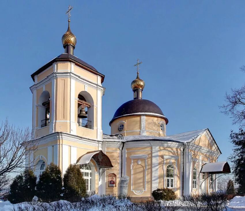Знаменский храм село знаменское