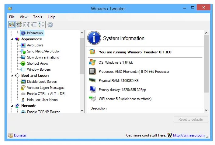 Winaero Tweaker. Winaero Tweaker на русском для Windows 10. Твикеры Windows. Windows 10 Tweaker.