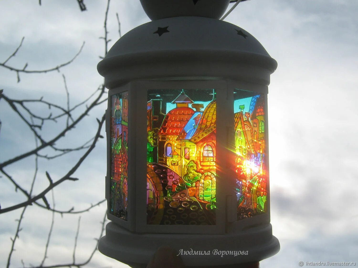 витраж фонарь. волшебный фонарь. волшебные фонари омск отзывы. фонарь. сказочный фонарик.
