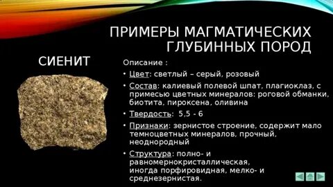 И минералами входящими в
