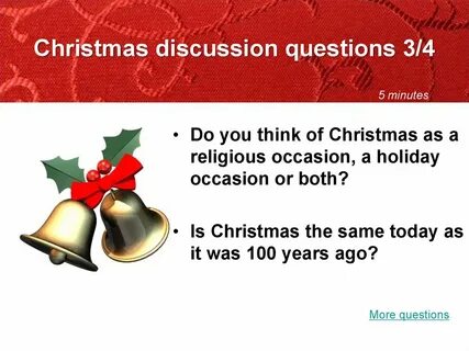Think of christmas