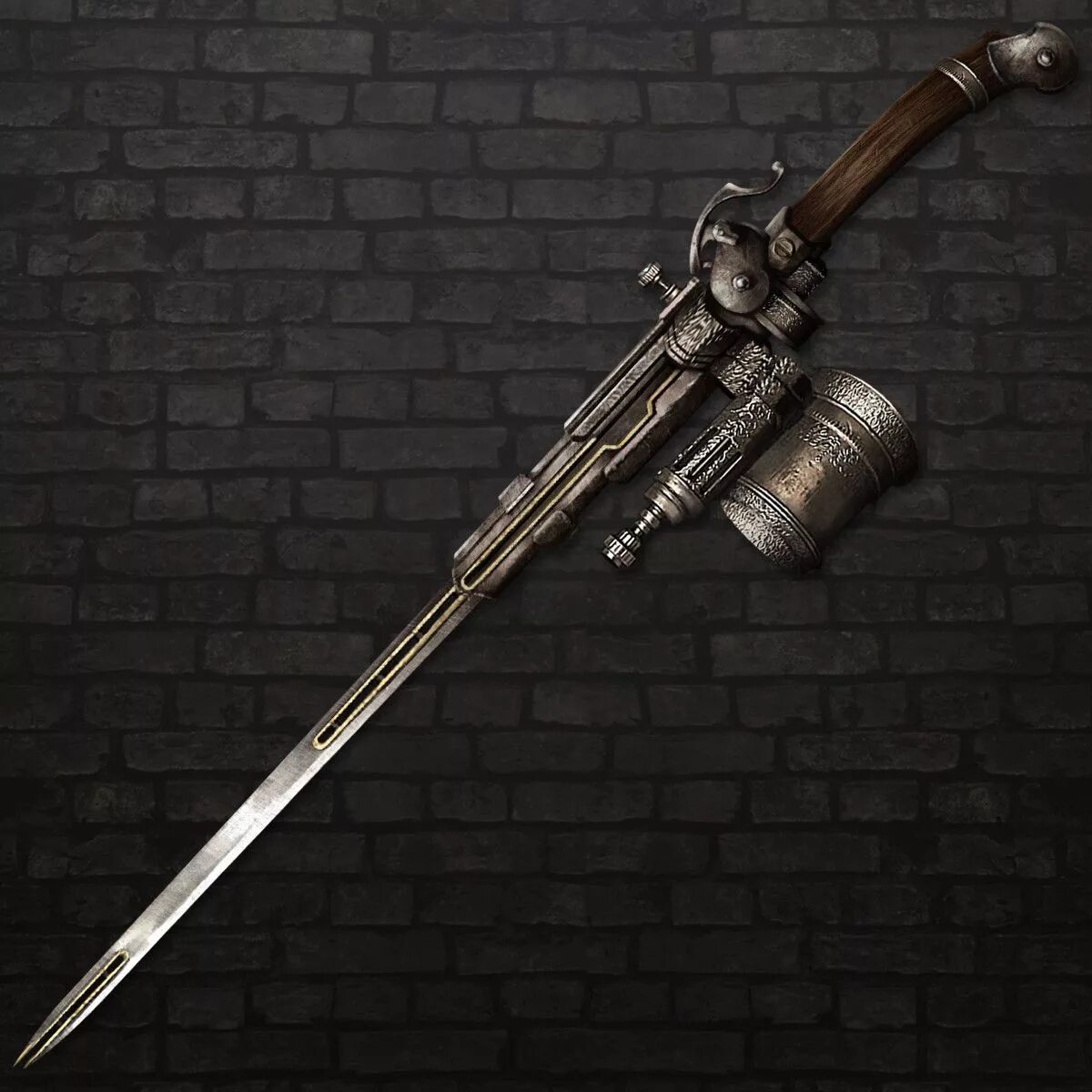 Gun sword. Блудборн оружие. Бладборн оружие арт. Меч молот Bloodborne. Бладборн меч коса.