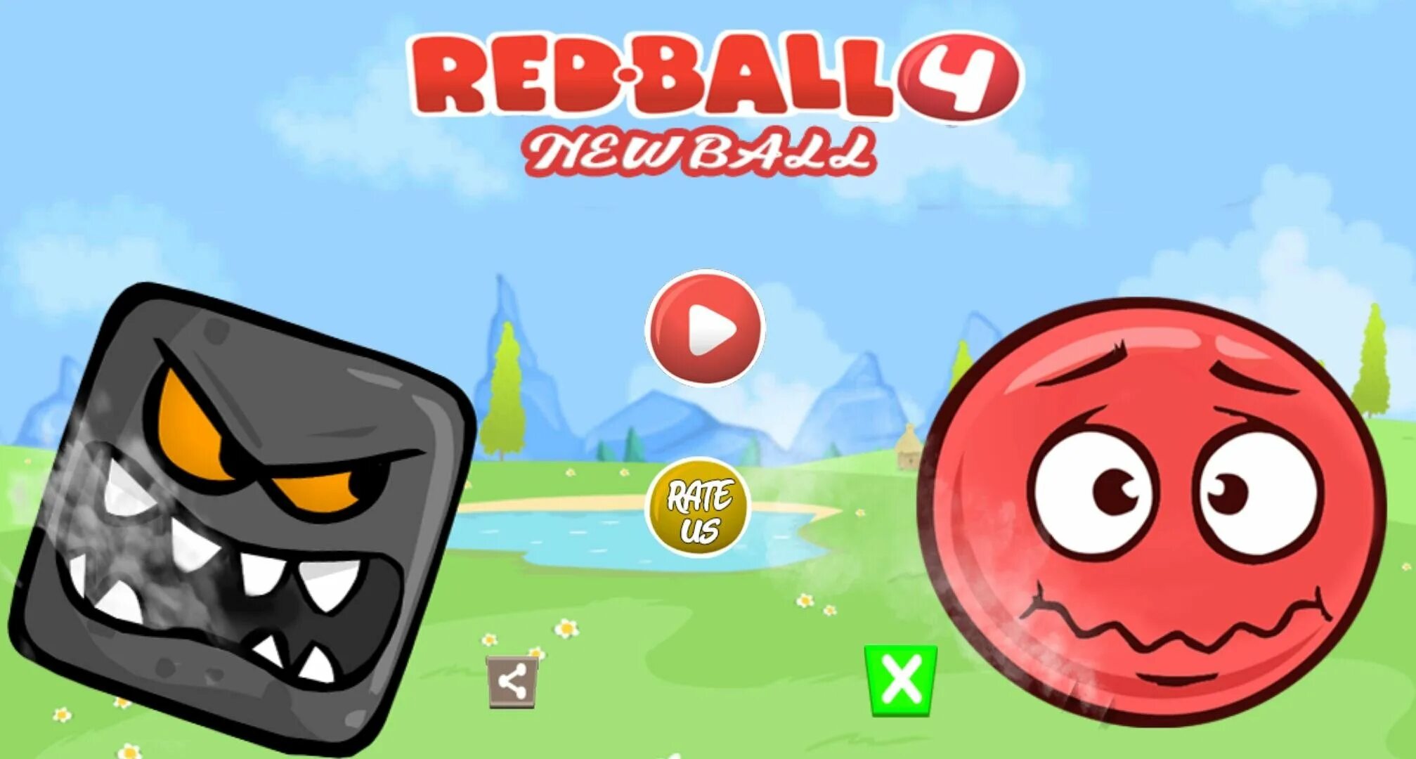 Игра Red Ball. Red Ball Adventure игра. Игра ред бол 4. Красный шарик игра картинки.