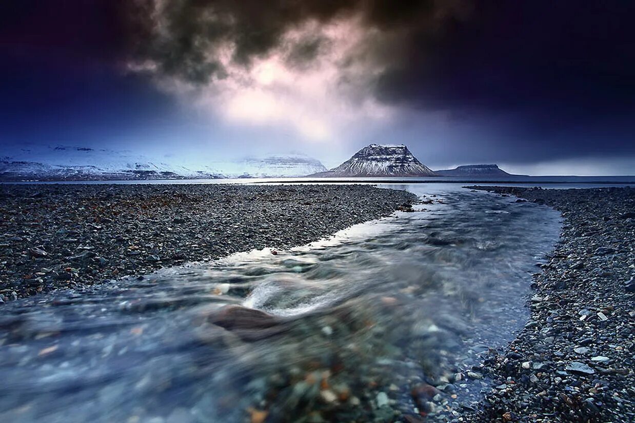 Невероятные картинки. Пейзажи Джеймса Эпплтона. Грюндарфьордур, Исландия. Странные пейзажи. Необычная природа.