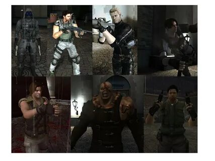 Скин resident evil