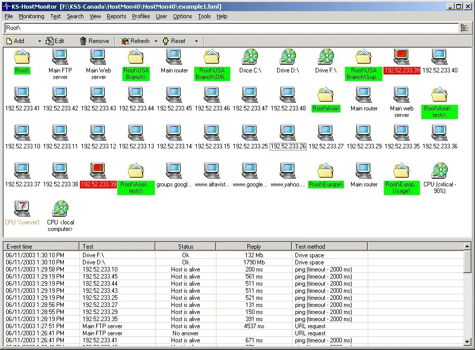 Мониторинг сети. Программа HOSTMONITOR. Ping программа мониторинга. Программа ping