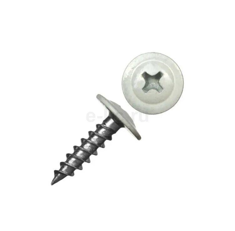 Саморезы 4,2х25 (ral9003) сигнальный белый, полусфера-прессшайба, сверло. Саморезы с белой шляпкой. Шуруп с потайной головкой d3 l20. Винты s1/s1-m screw silver. 2х13 мм.