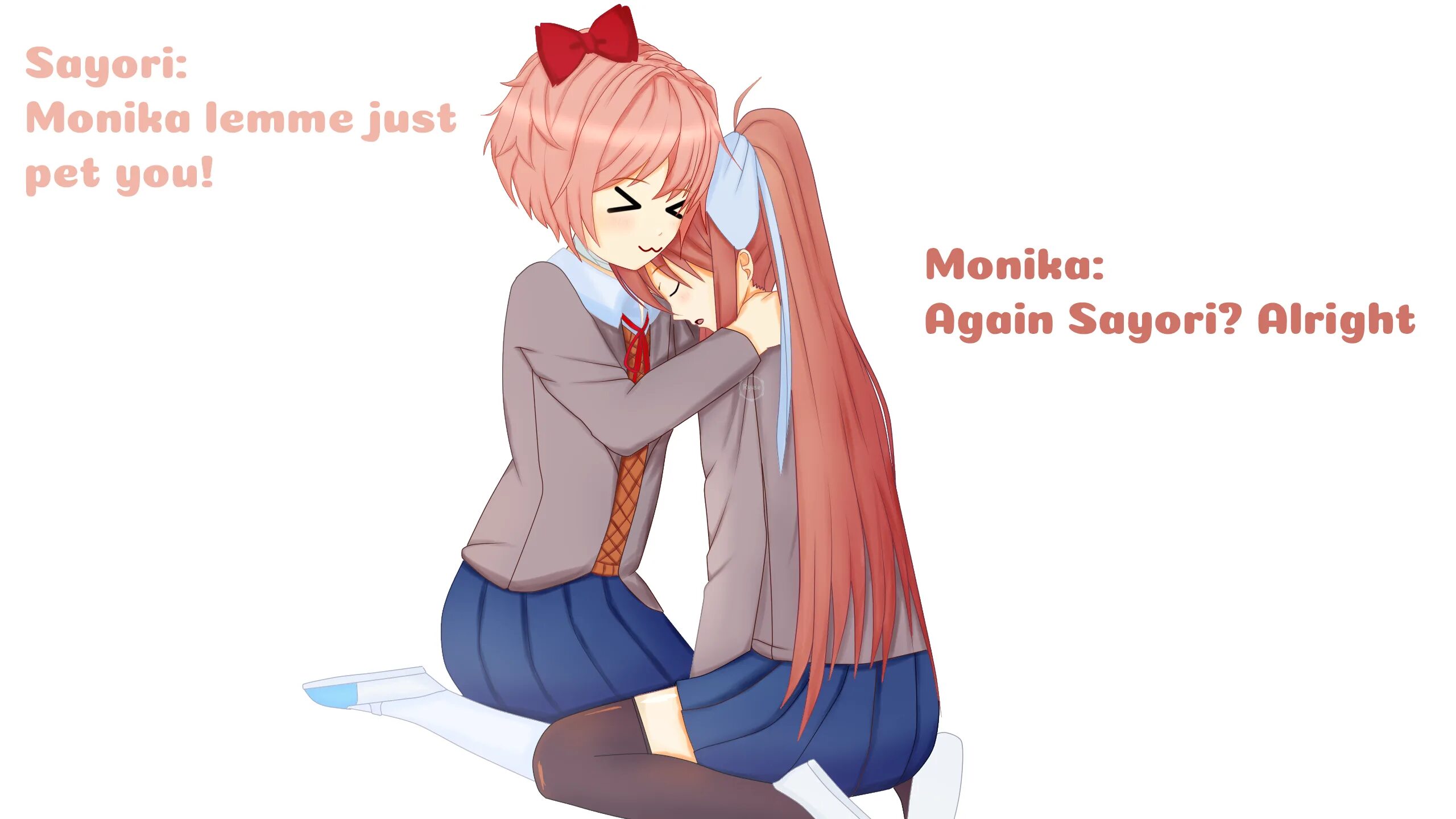 Monika balls. DDLC Сайори.