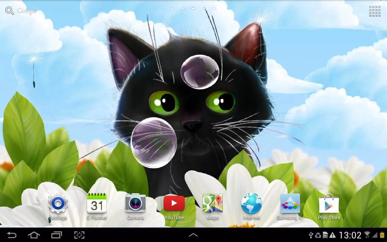 Живые обои из галереи андроид. Живые обои котята. Обои на планшет. Котик с планшетом. Котята на андроид.