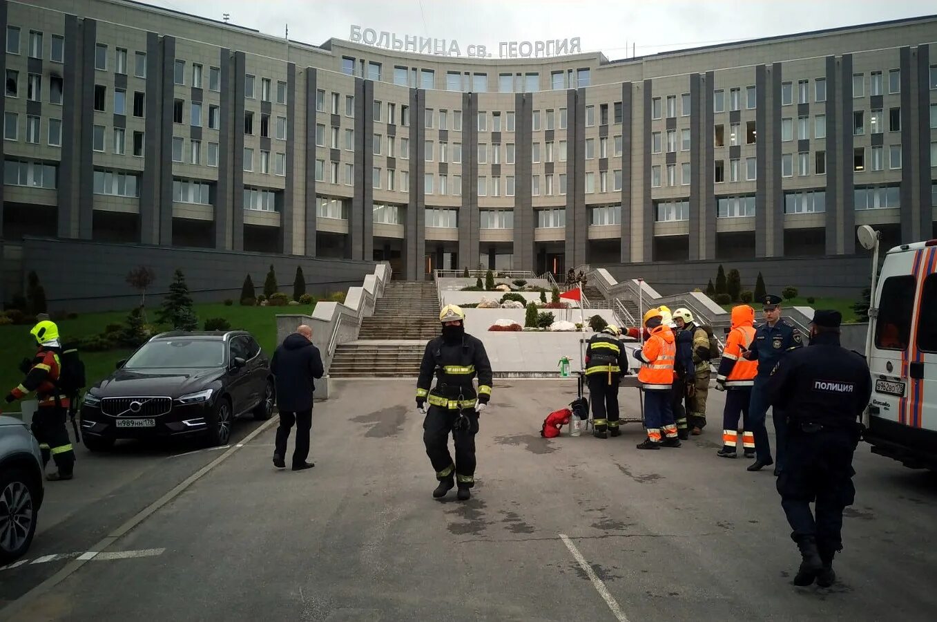 Тушение пожаров в лечебных учреждениях