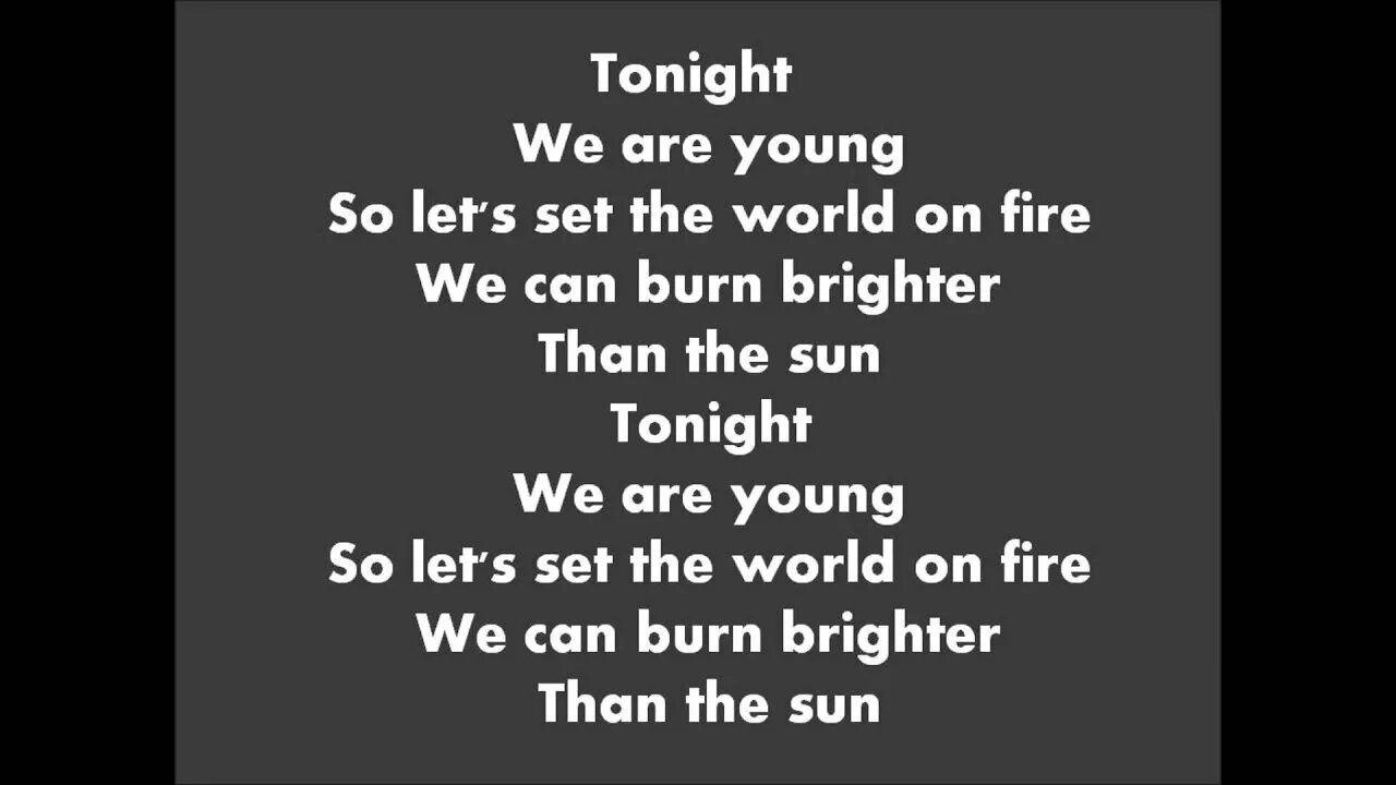 Перевод песни we can. We are young текст. Tonight we are young песня. Fun we are young Lyrics ft. Janelle Monáe. Tonight we are young fun.